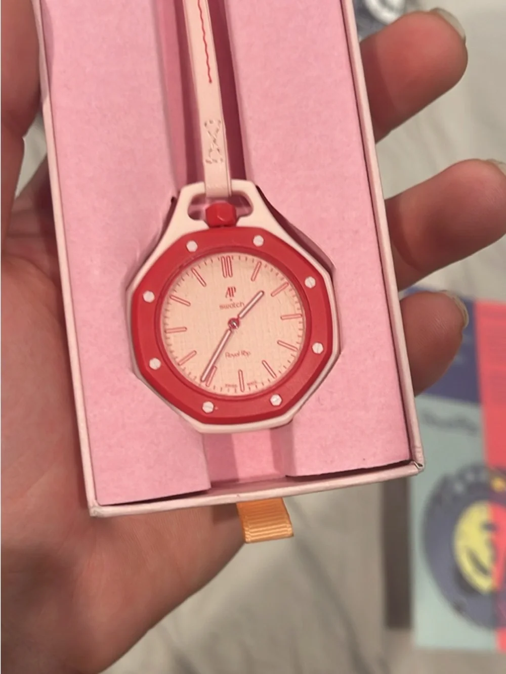 Audemar Piguet x swatch Otto Rosso